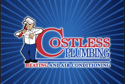 costless plumbing heating and air conditioning|cost u less plumbing.